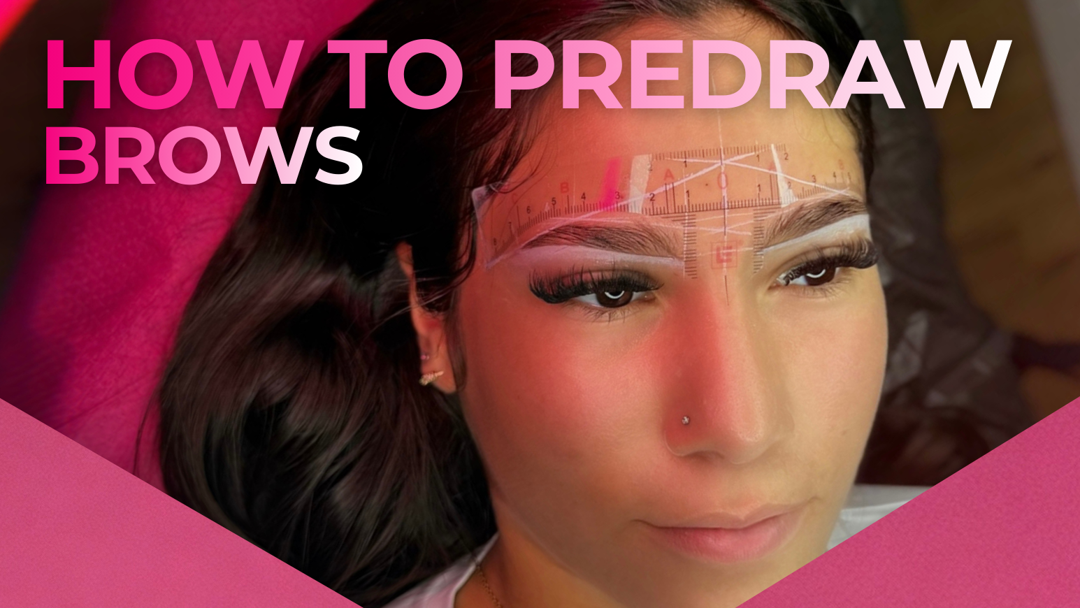 BROW PREDRAW - Vorzeichnung Augenbrauen - Online-Schulung